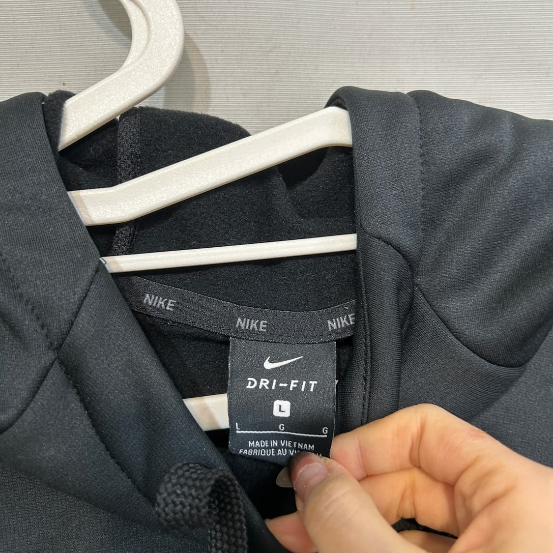 나이키 남성 기모 후드티 L  상품이미지2