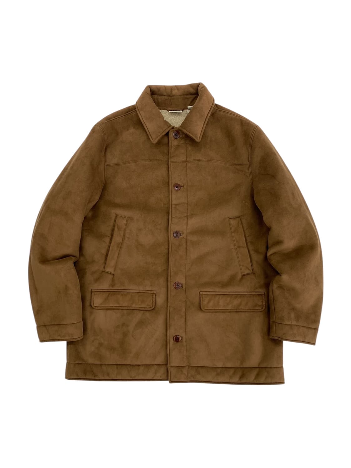 엘엘빈 퍼 스웨이드 쉐르파 안감 초어 코트  상품이미지1