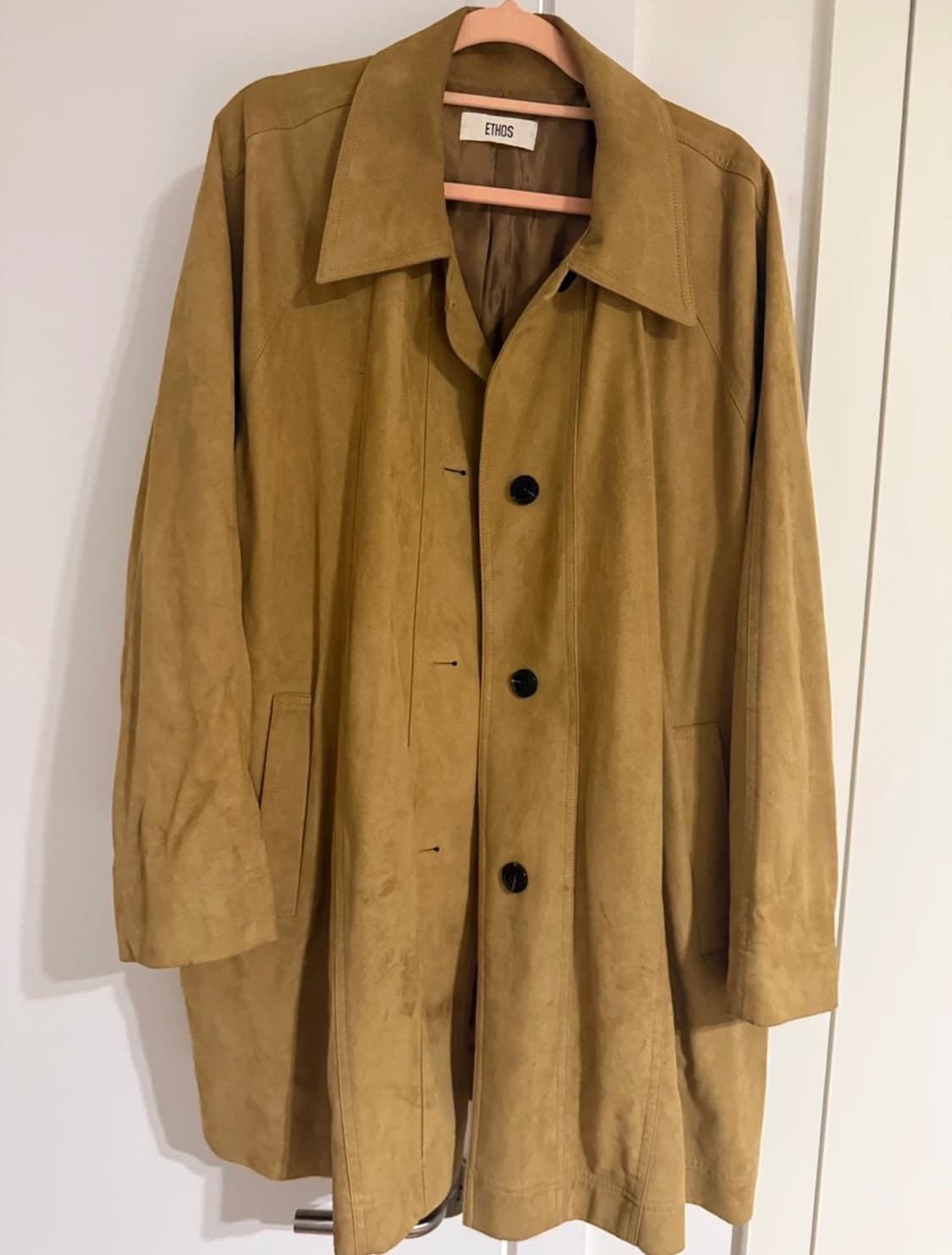 에토스 스웨이드 코트 상품이미지5