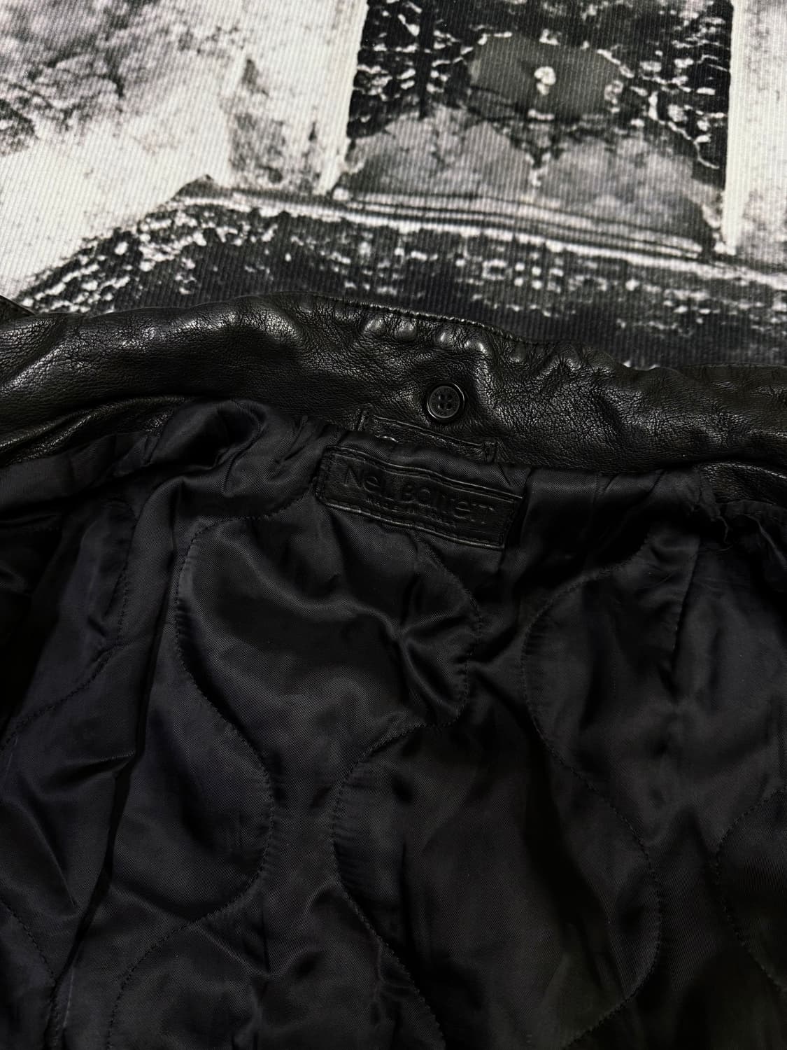 Neil barrett Buffalo Leather jacket 상품이미지8