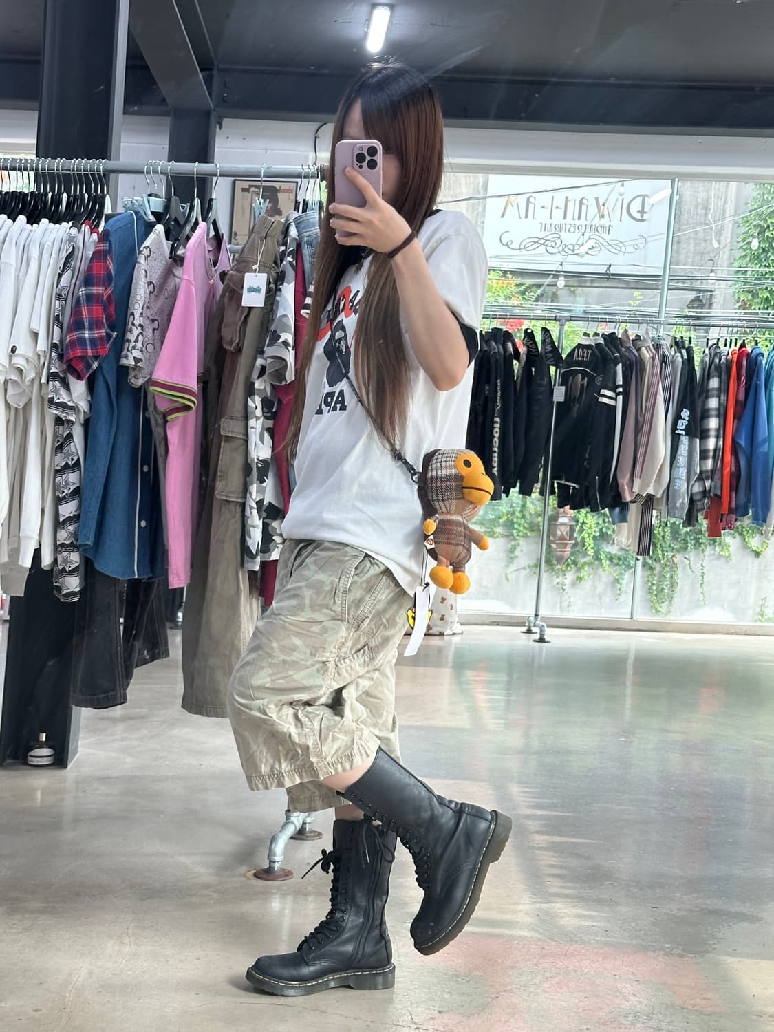 베이프 링거 반팔티셔츠 상품이미지2