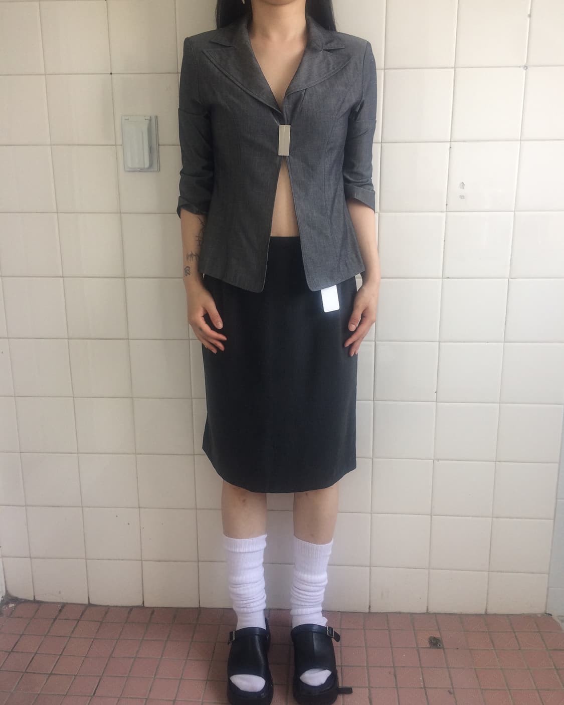 Slim fit jacket 상품이미지1