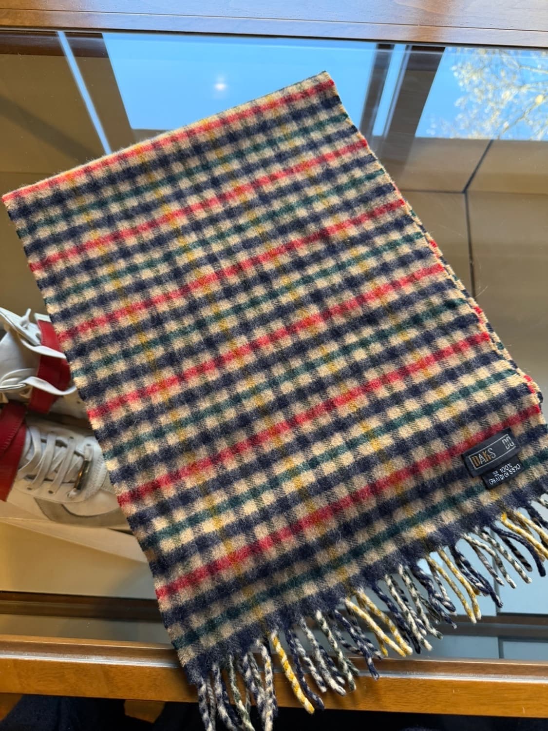 닥스 캐시미어 머플러 상품이미지8