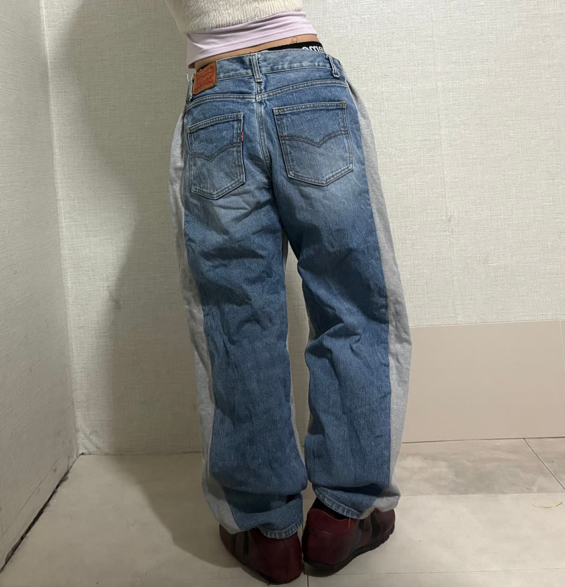 나이키x리바이스 와이드 커스텀팬츠 상품이미지4