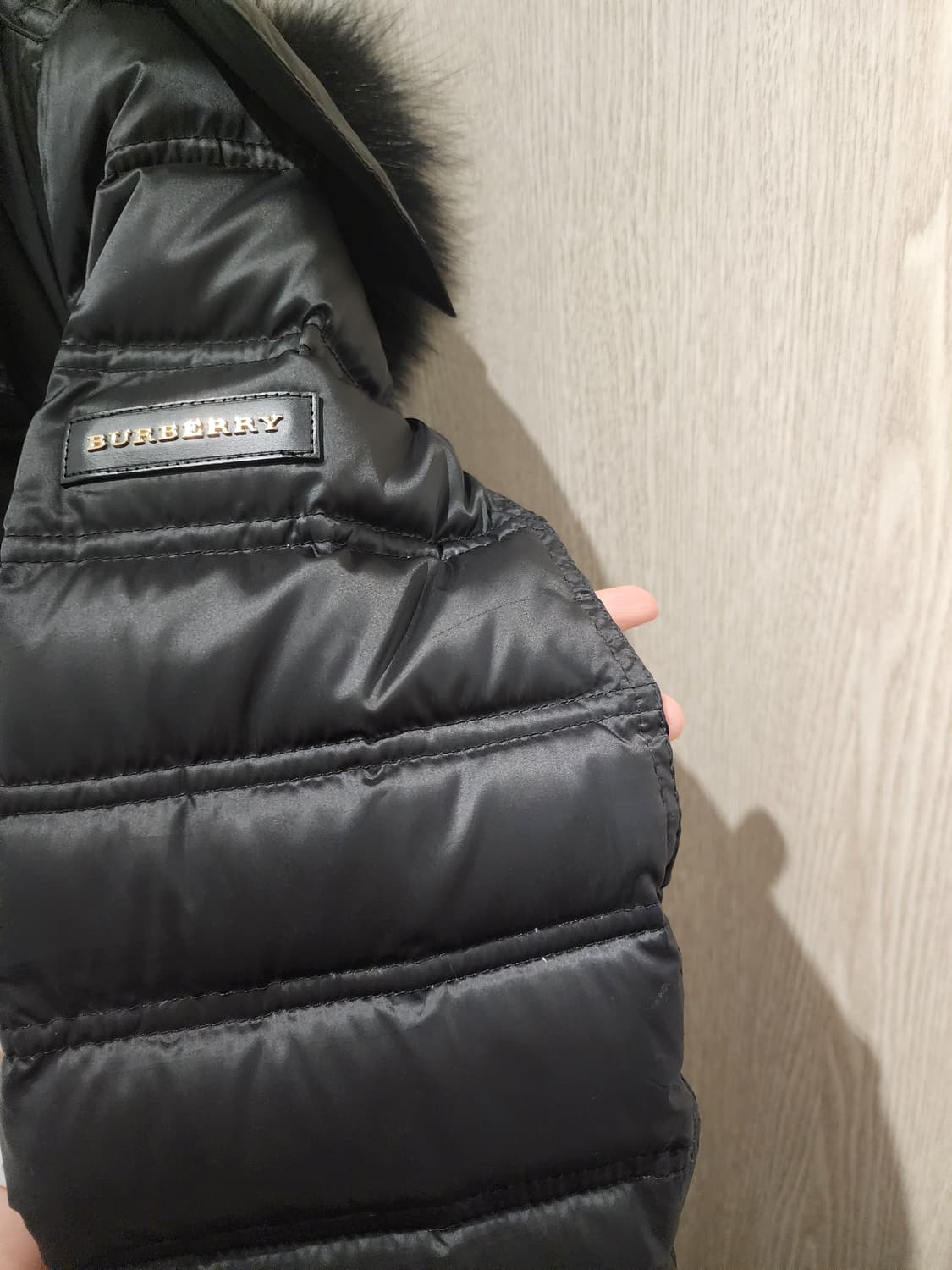 버버리 여성 패딩 체스터포드 xs 블랙 상품이미지4