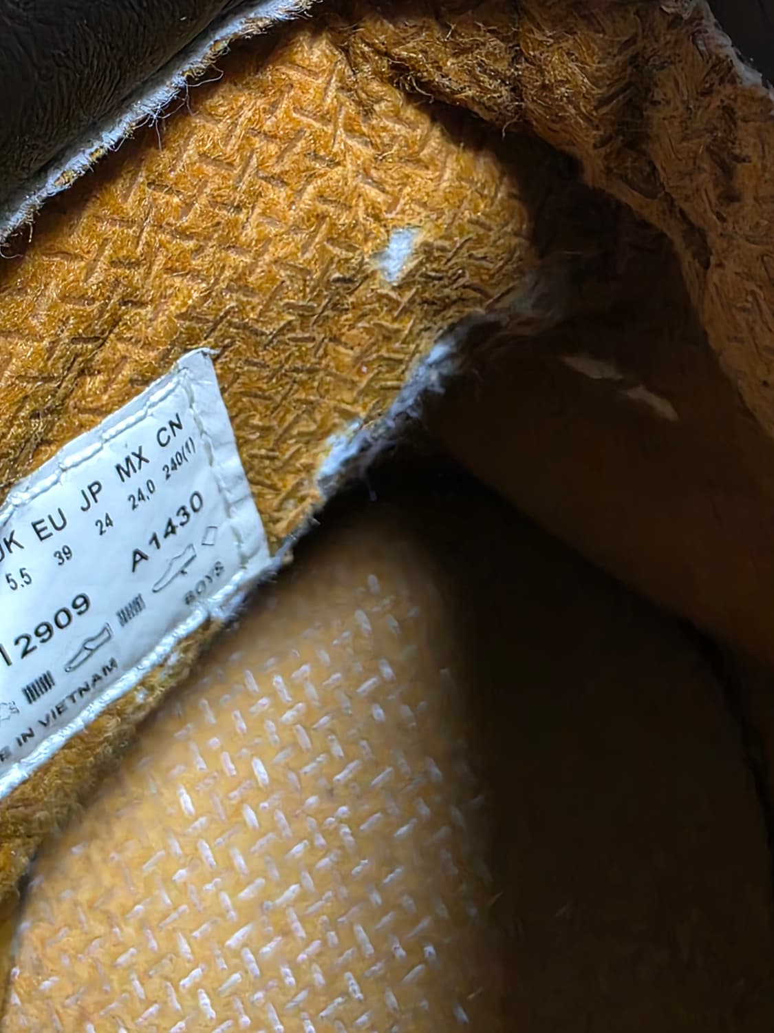 팀버랜드 옐로우 여성부츠(12909 )240사이즈 상품이미지8