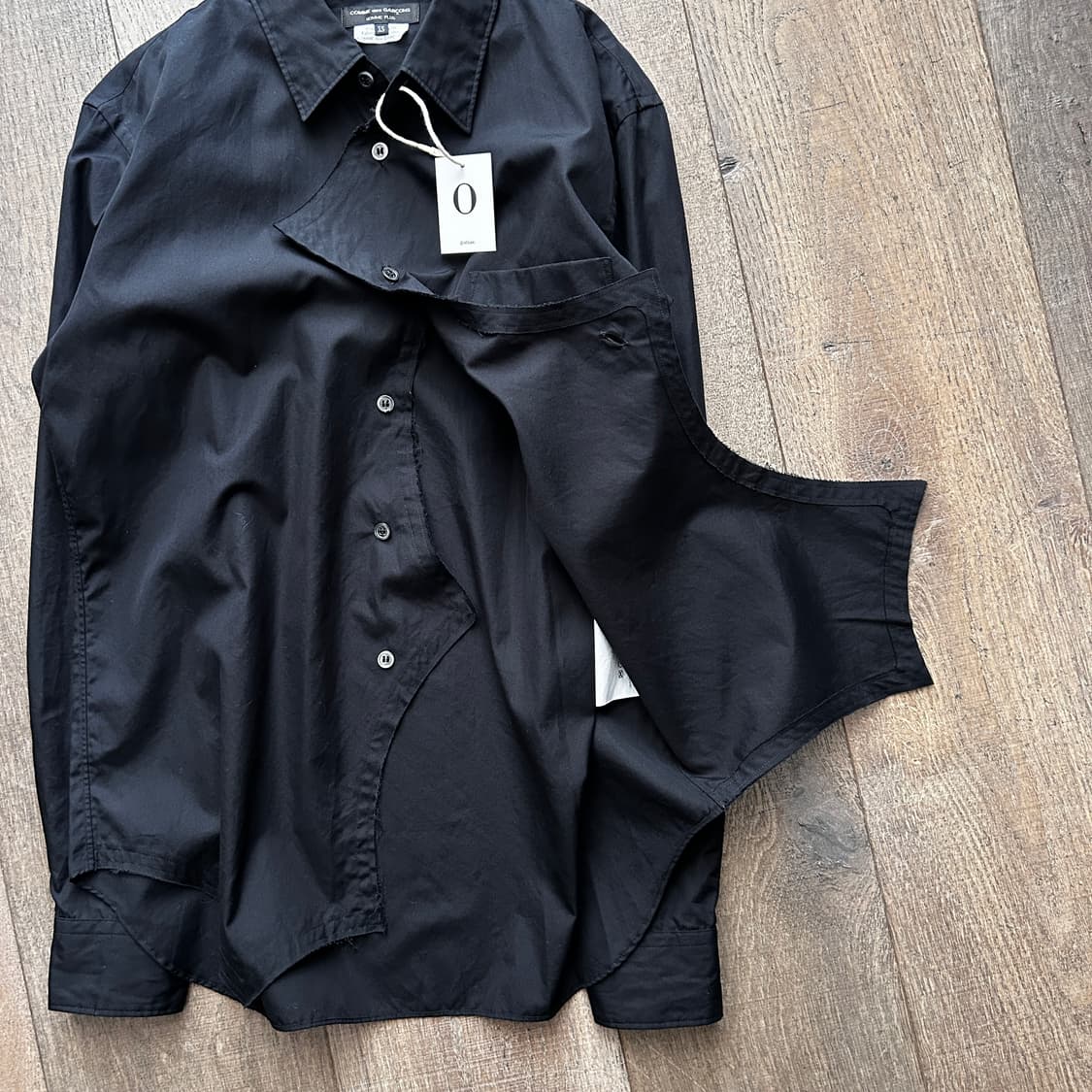 Diagonal Closure Shirt 상품이미지1