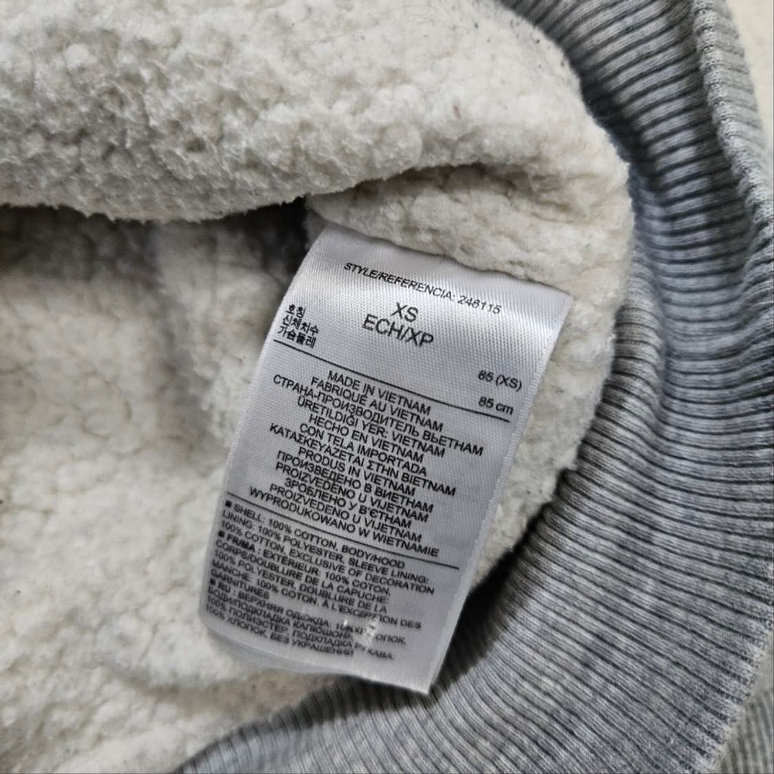 갭 쉐르파 후드 집업 XS 상품이미지4