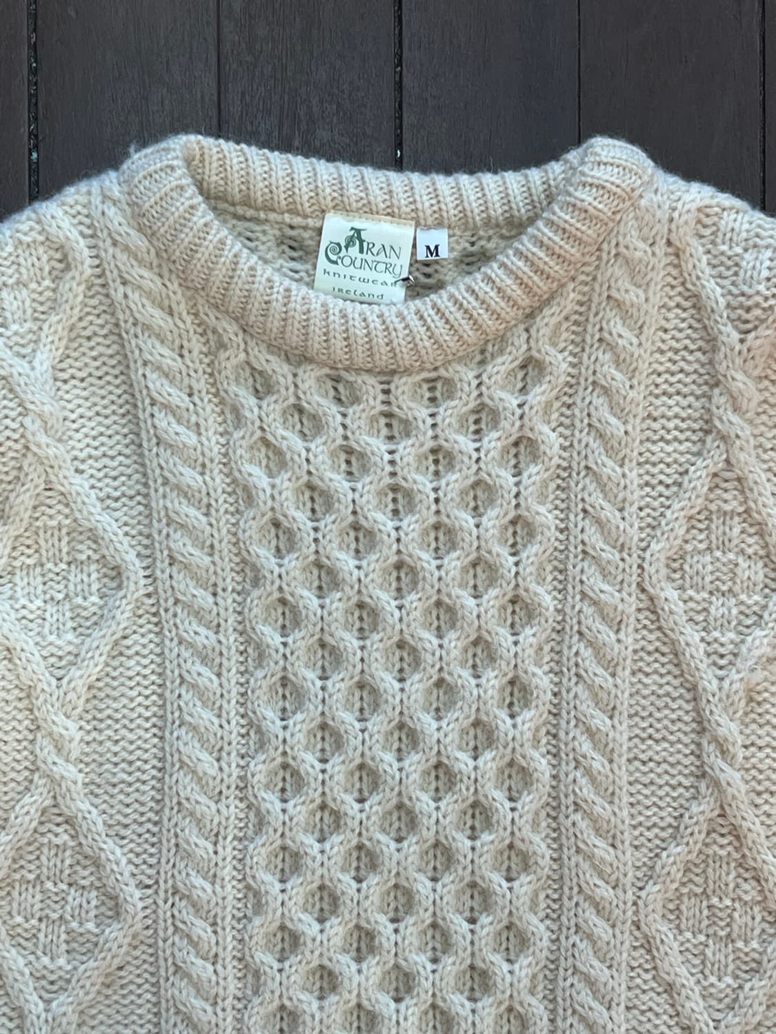 아란 크래프트 니트  상품이미지3