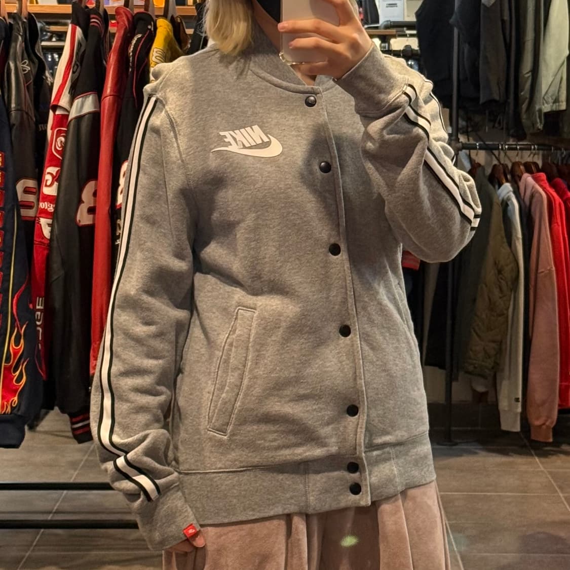 [NO.9]Nike 코튼 블루종 상품이미지3