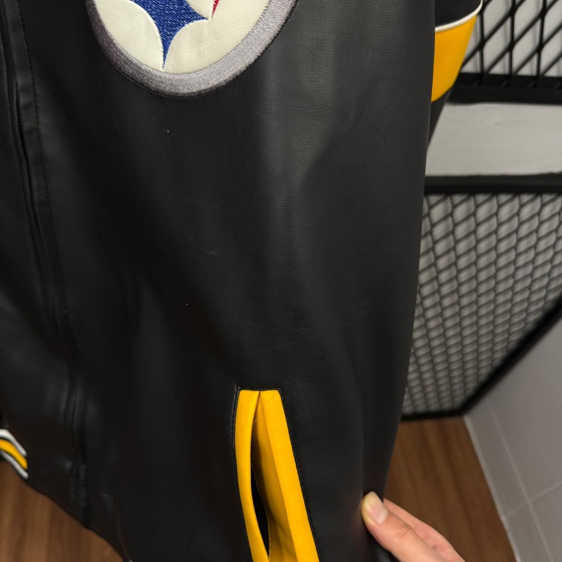 00s NFL X STEELERS G-lll 바시티 자켓 옐로  상품이미지10