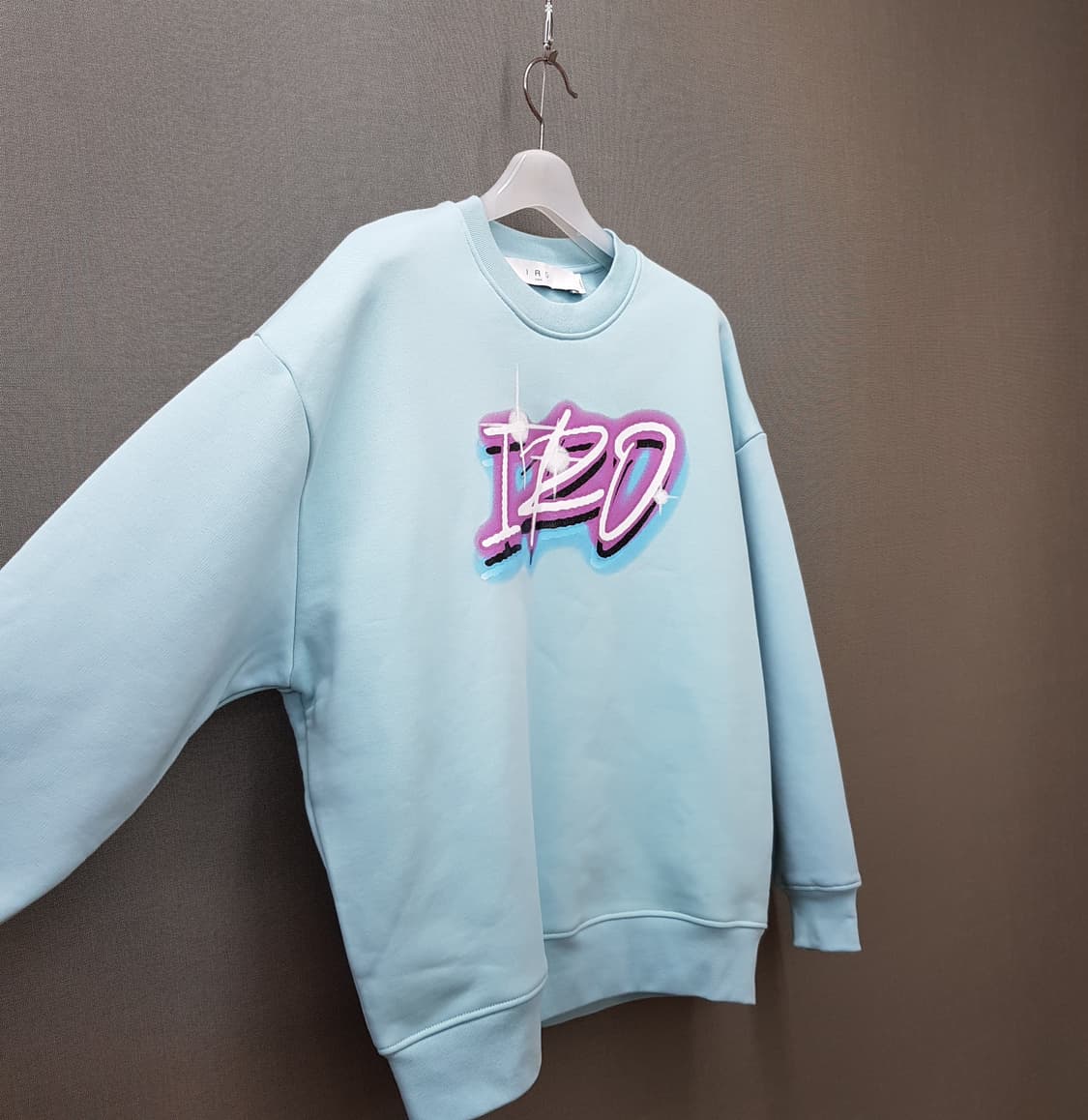 IRO 이로 2021 네온 그래픽 오버핏 맨투맨 XS사이즈 상품이미지3