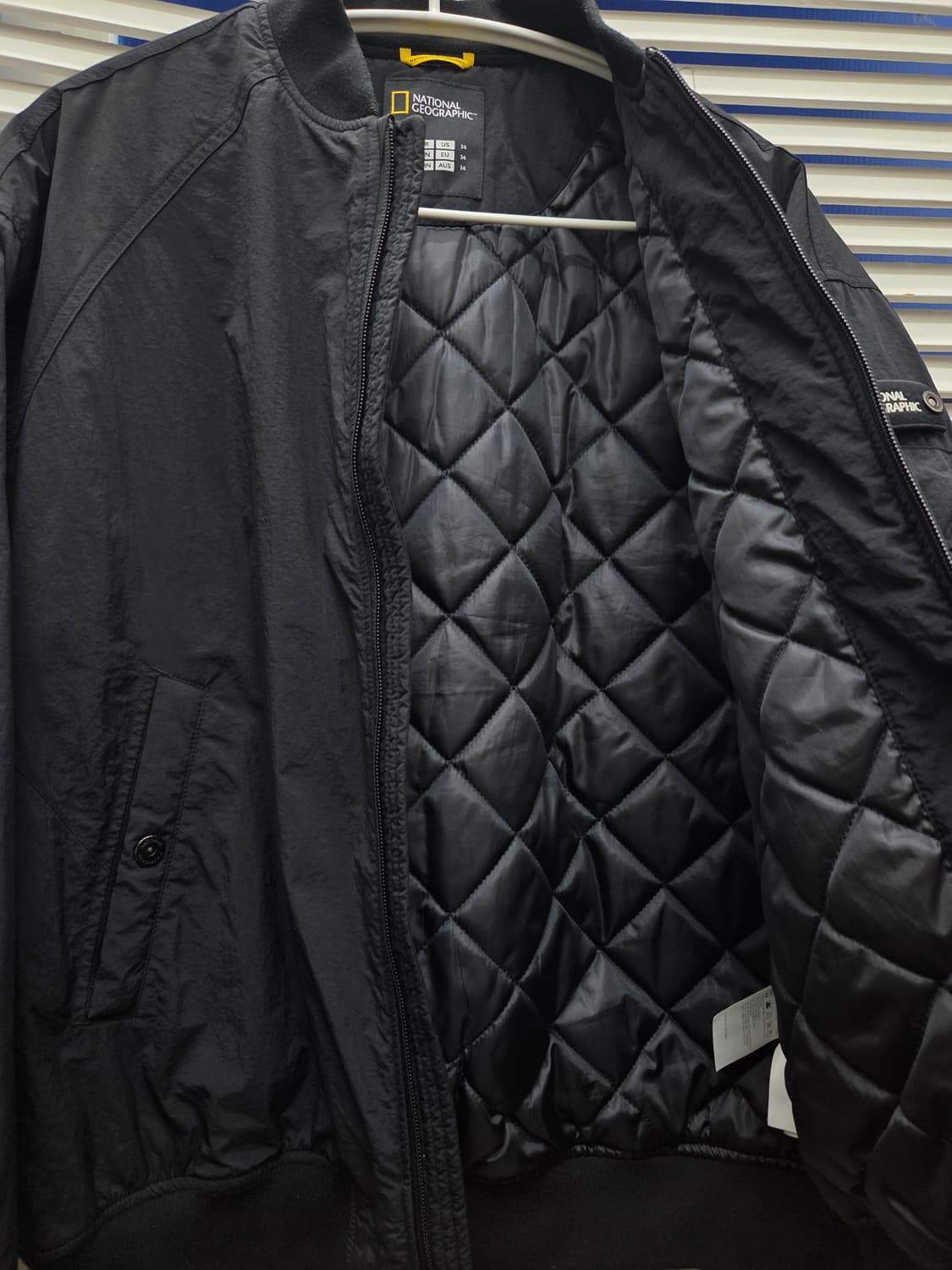 내셔널지오그래픽 경량 패딩 항공 점퍼 상품이미지6