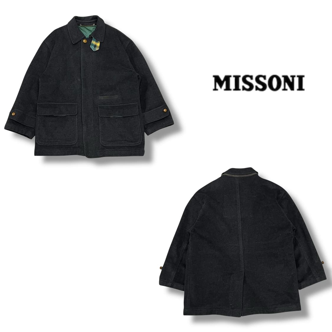 미쏘니 캐시미어 울코트 s08750 상품이미지1