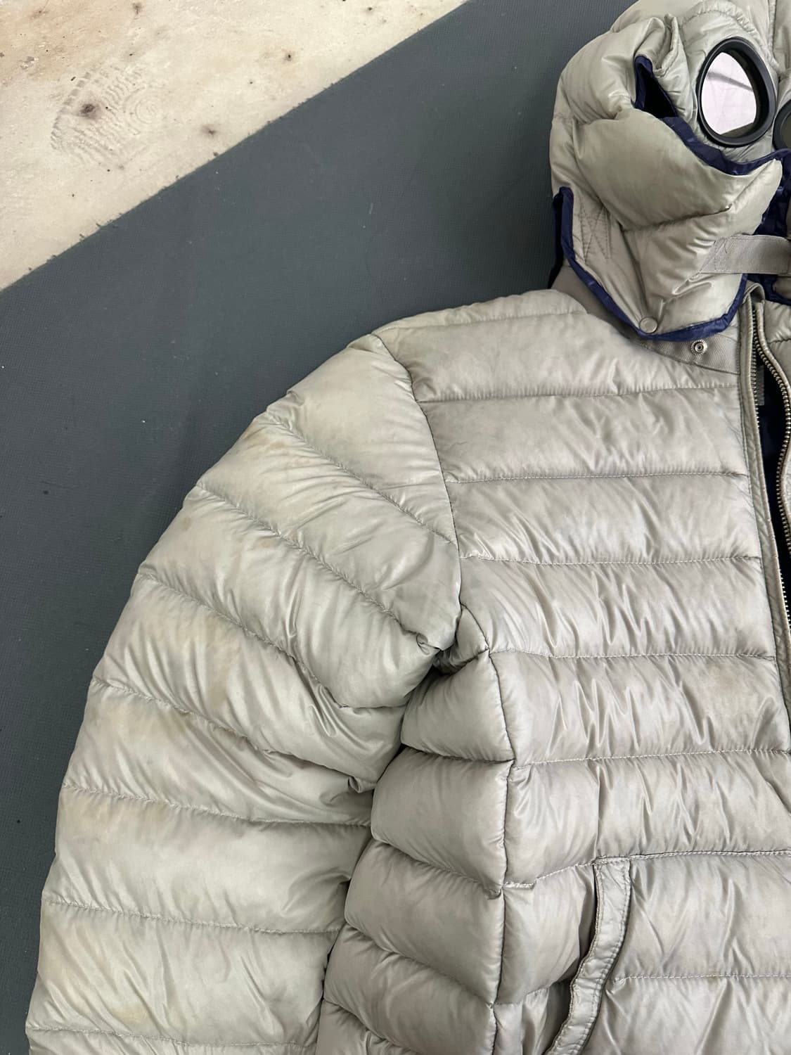 씨피컴퍼니 고글 패딩 자켓 95 (90가능) 정품 상품이미지7