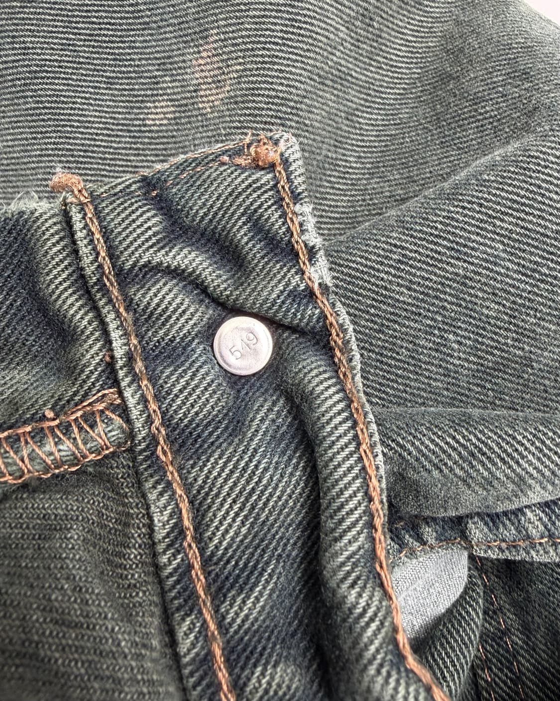 90s Levi's Silvertab Jeans (army green) 상품이미지7