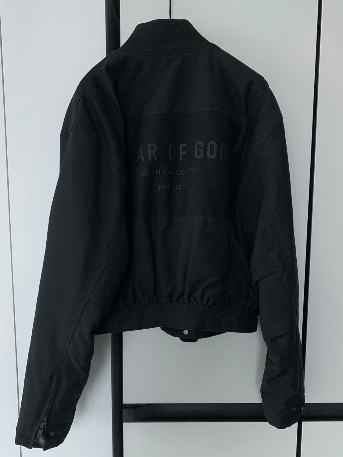 [L] 피어오브갓 6th 봄버 자켓 블랙 상품이미지2