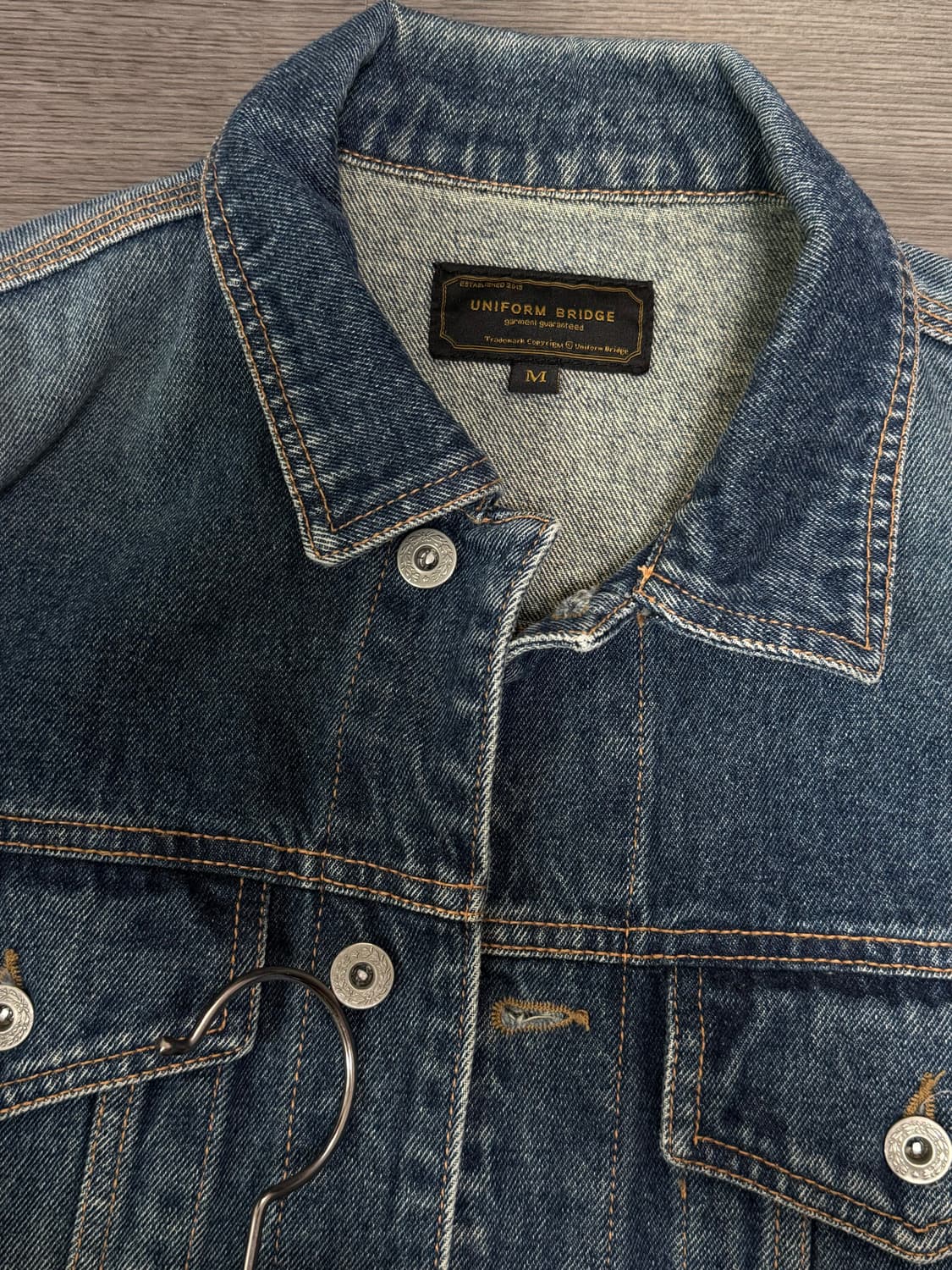 유니폼브릿지 데님 청자켓 상품이미지2