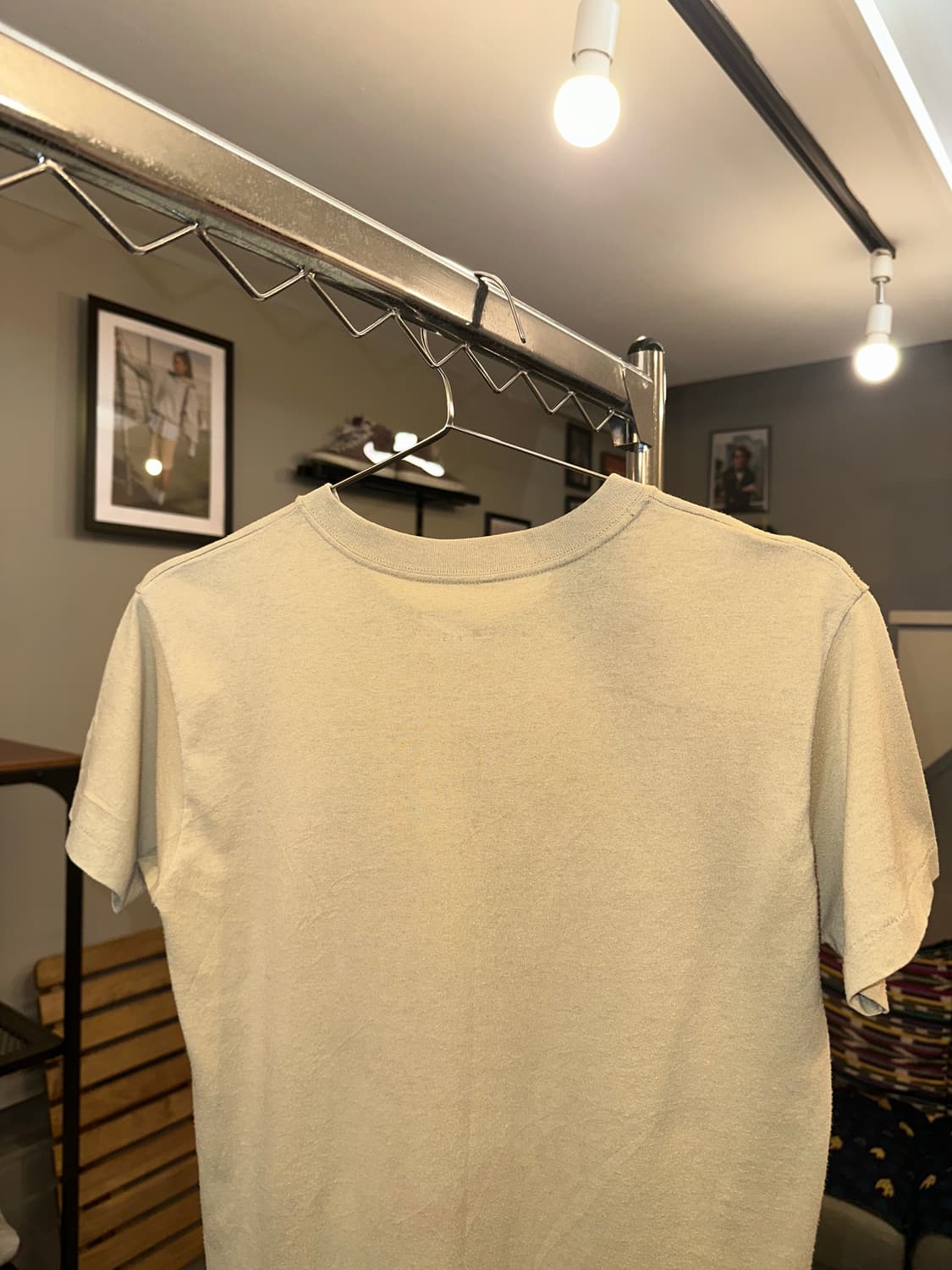 American Duke material cotton beige T 상품이미지8