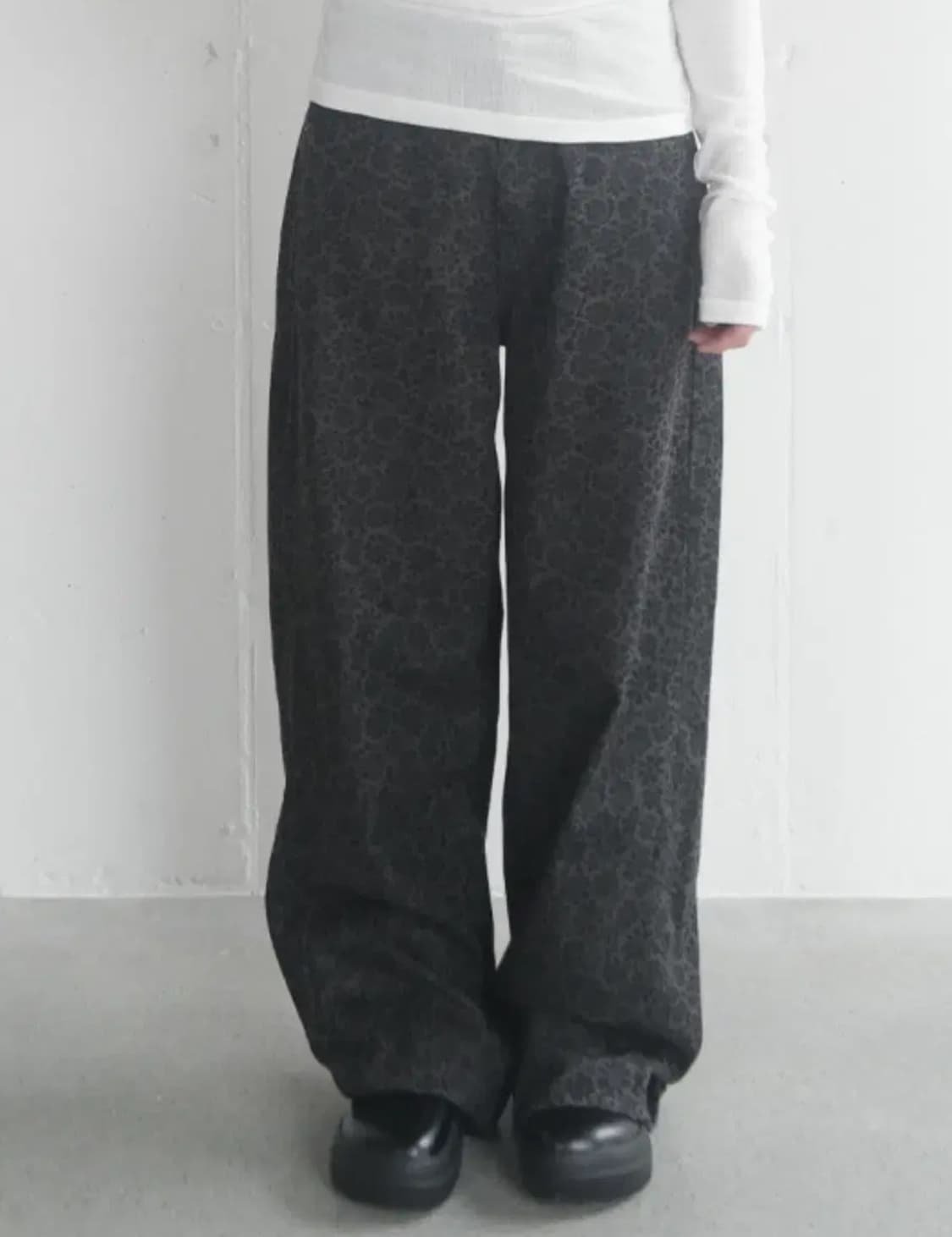 애프터먼데이 daisy cotton wide pants 상품이미지1