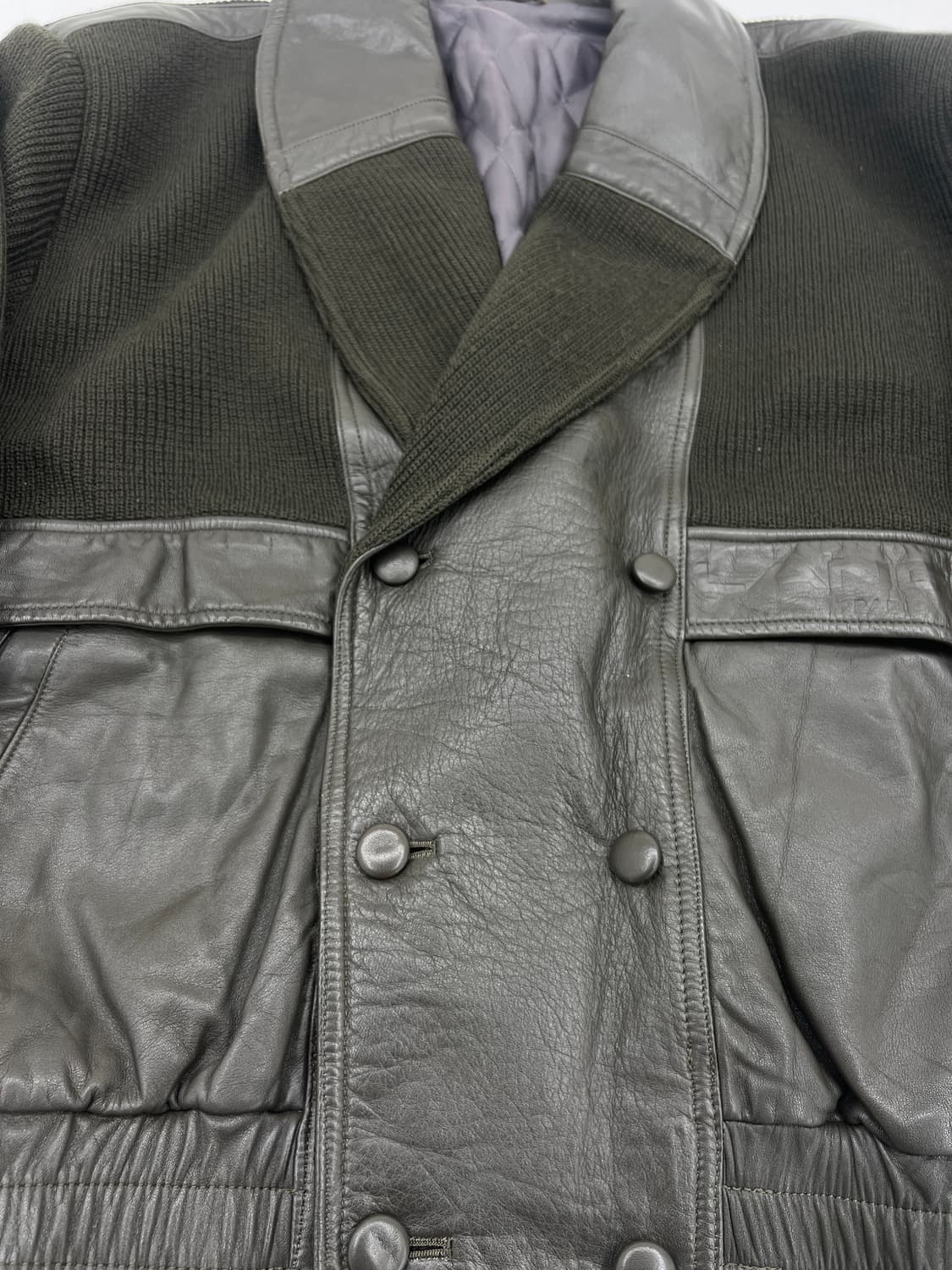 Lancel 울 레더 자켓 상품이미지3