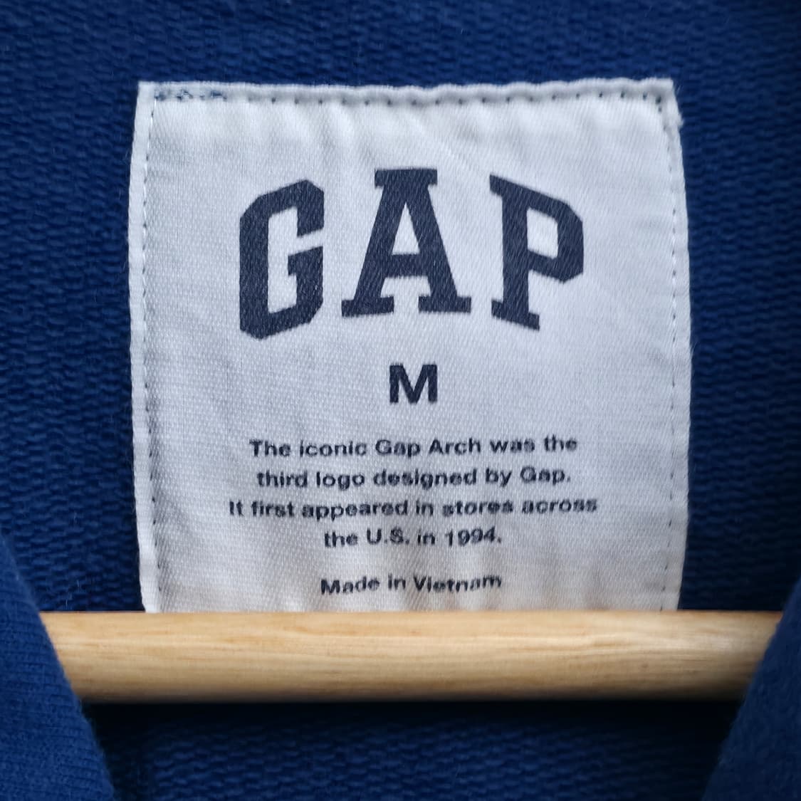 [M] GAP 갭 블루 후드집업 상품이미지5