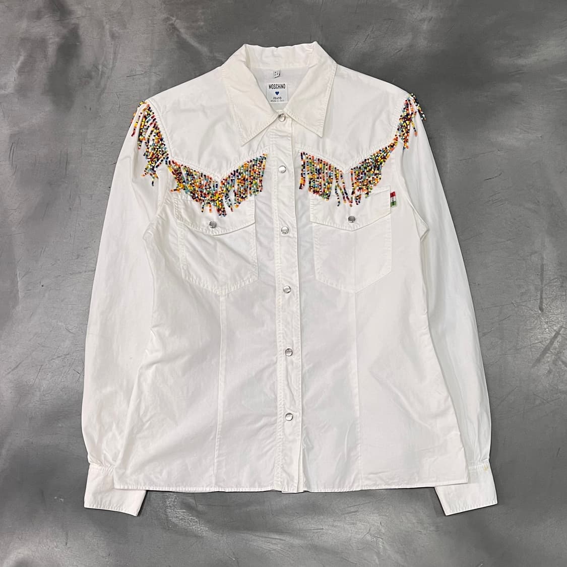  모스키노 프린지 웨스턴 셔츠 y14871 상품이미지1