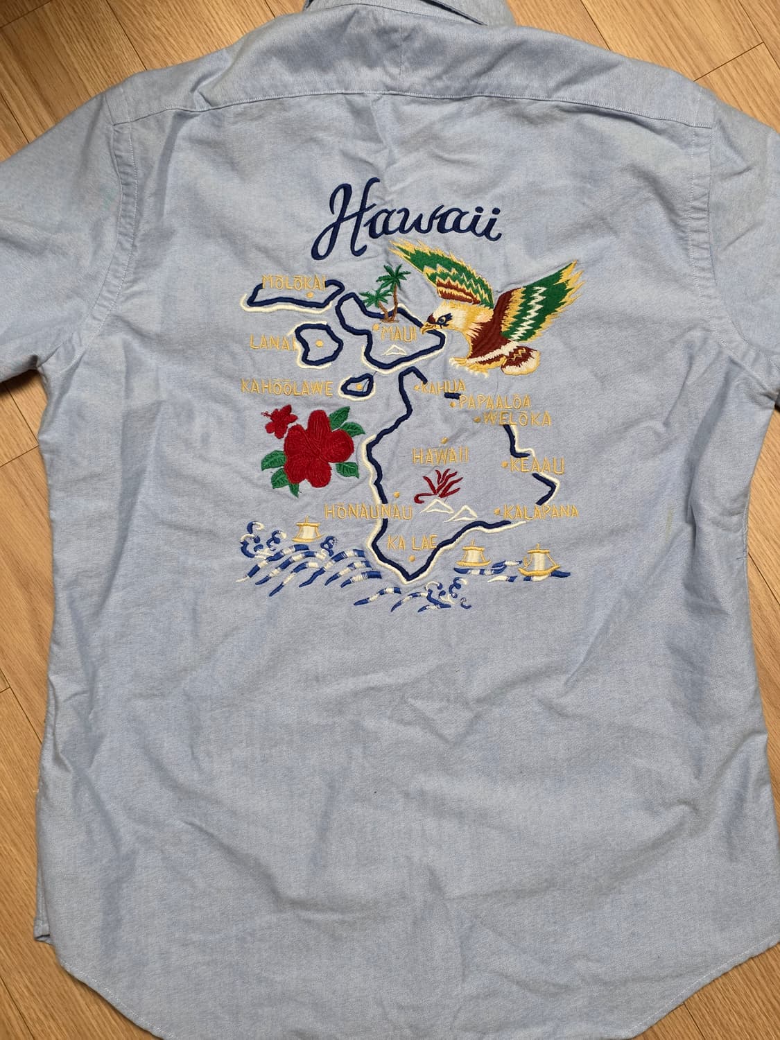 S) 폴로 랄프로렌 하와이 반팔 셔츠 상품이미지2