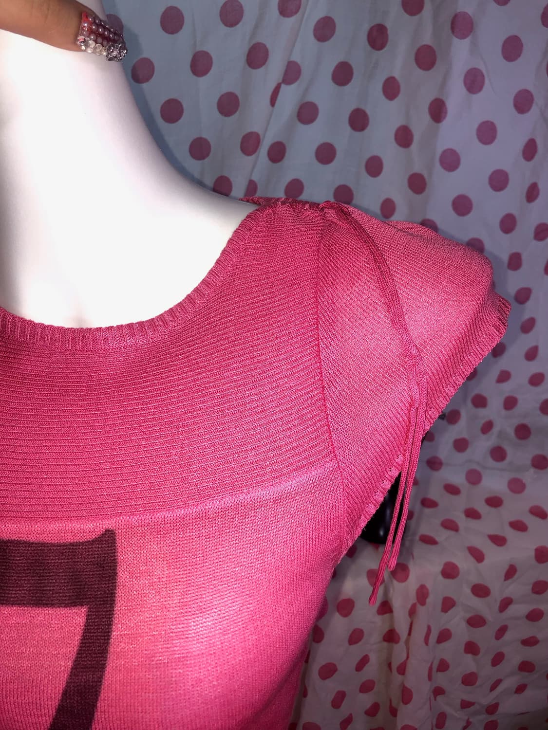 pink lucky 7 top 상품이미지3