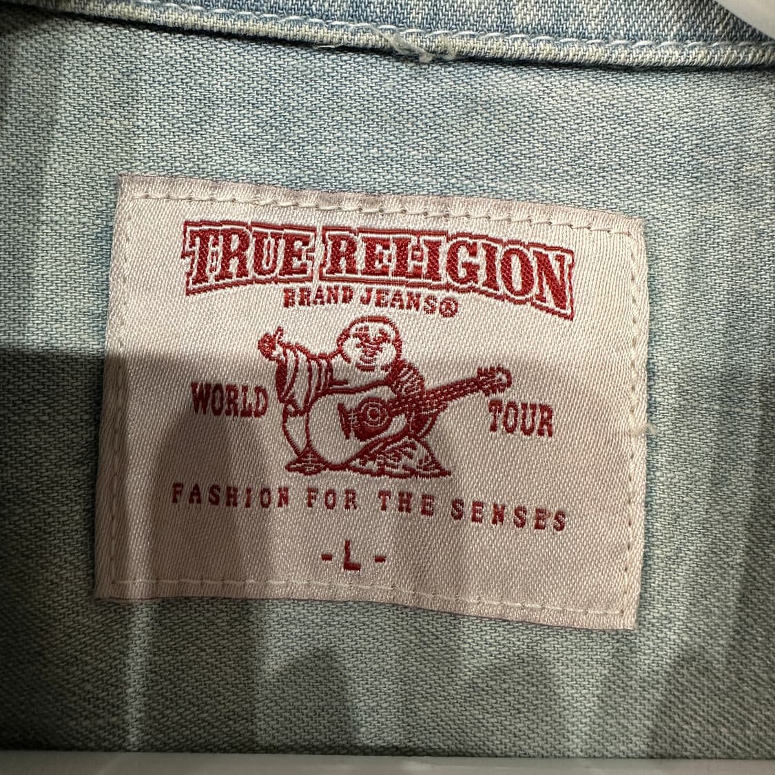 트루릴리전 데님 청남방 L 상품이미지3