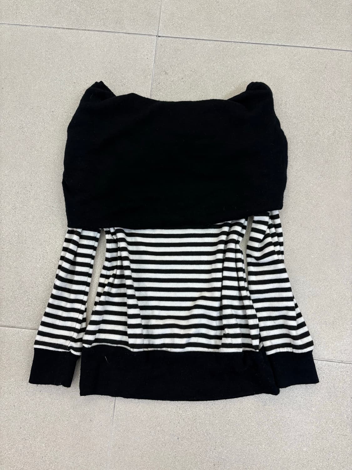 세실맥비 스트라이프 오프숄더 상품이미지3