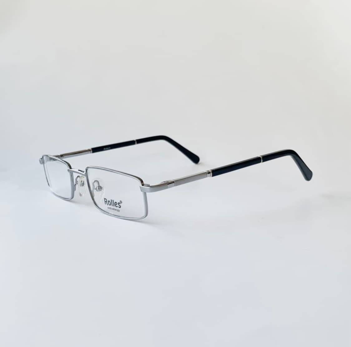 데드스탁 슬림 사각 실버 빈티지 안경테 1766 상품이미지4