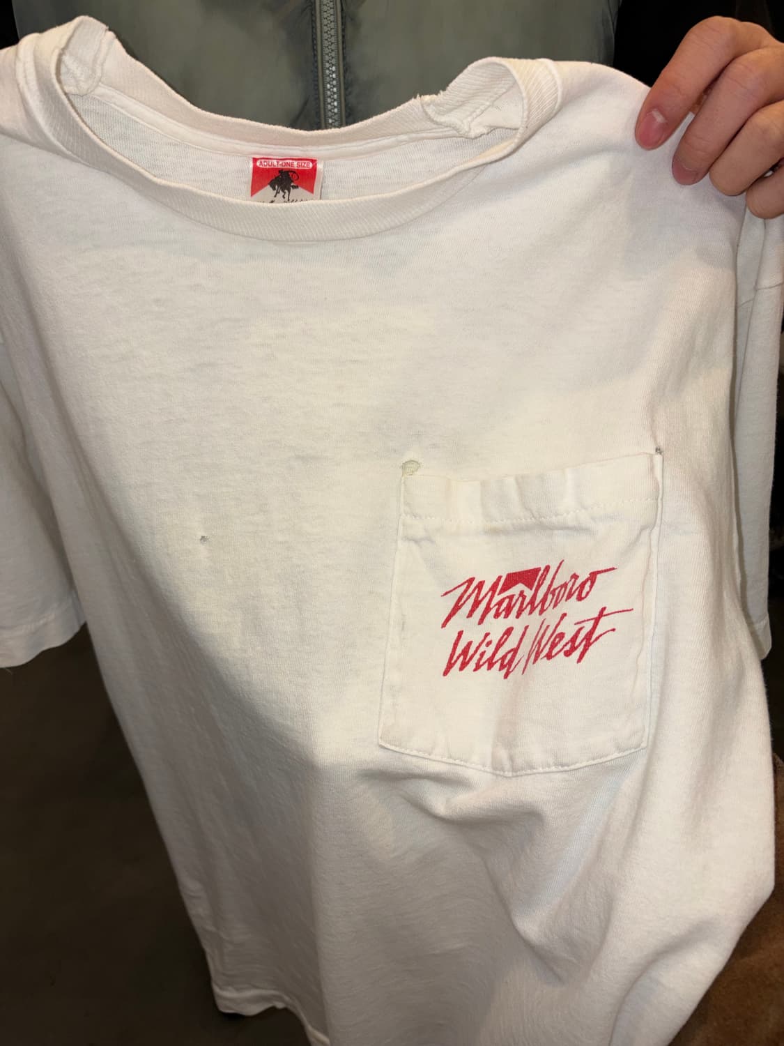 90‘s Marlboro Wild West cowboy T-shirt  상품이미지9