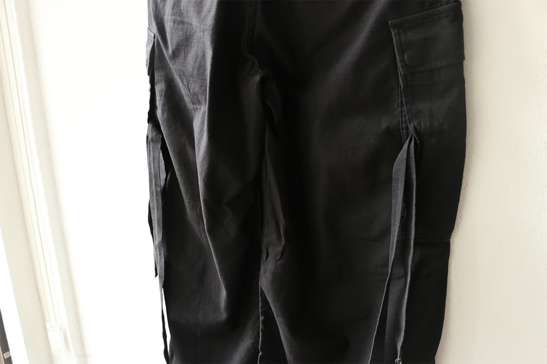 어태치먼트 블랙 카고 팬츠 상품이미지9