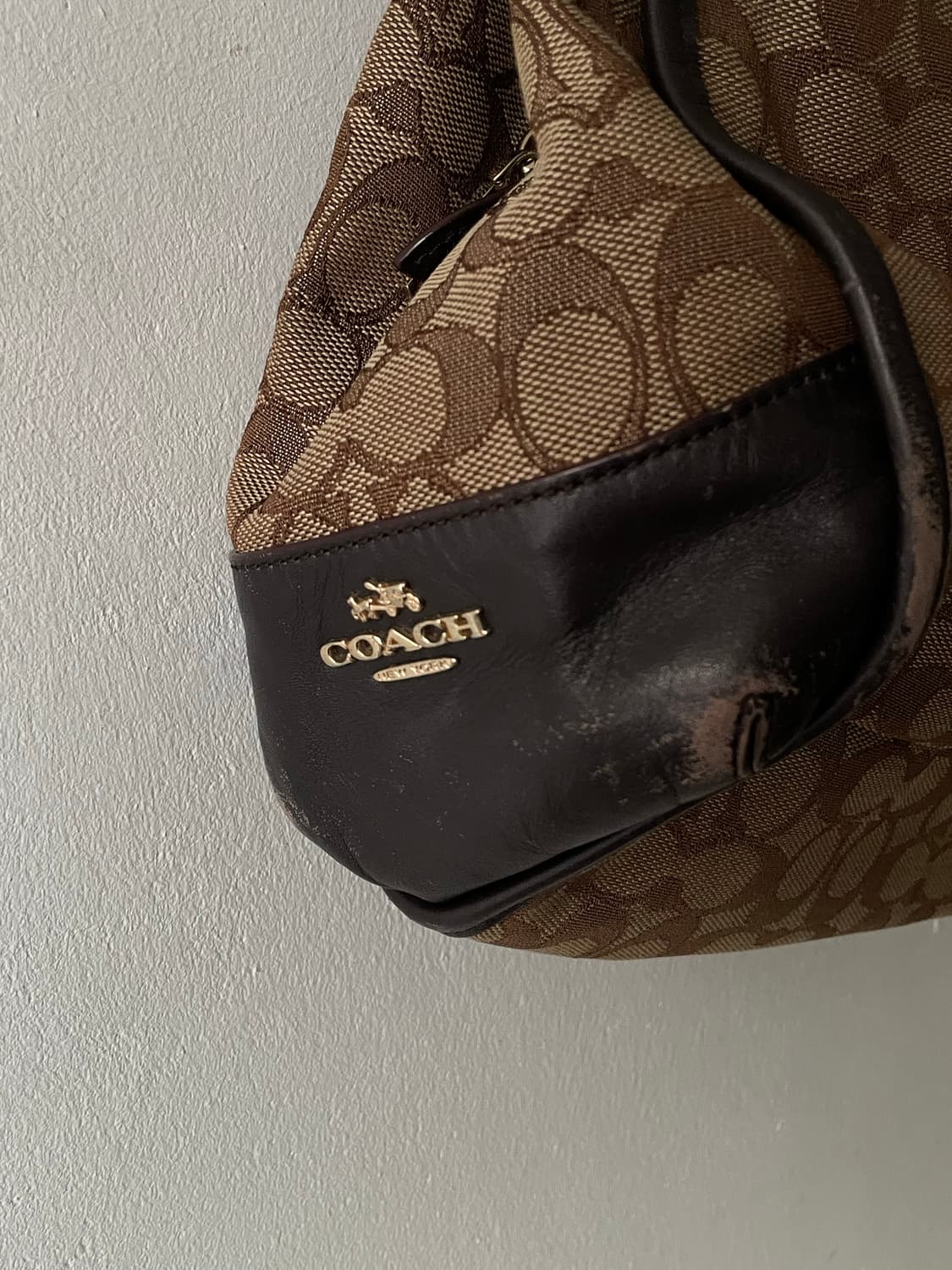 Vintage Coach Shoulder Bag 상품이미지5