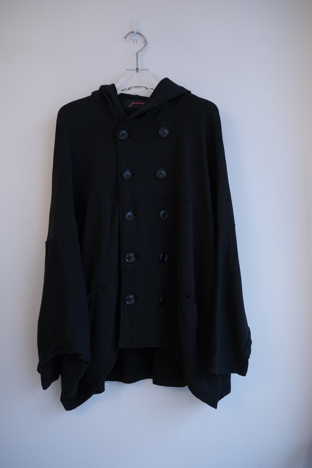 Dolman double breasted hood cardigan 상품이미지6