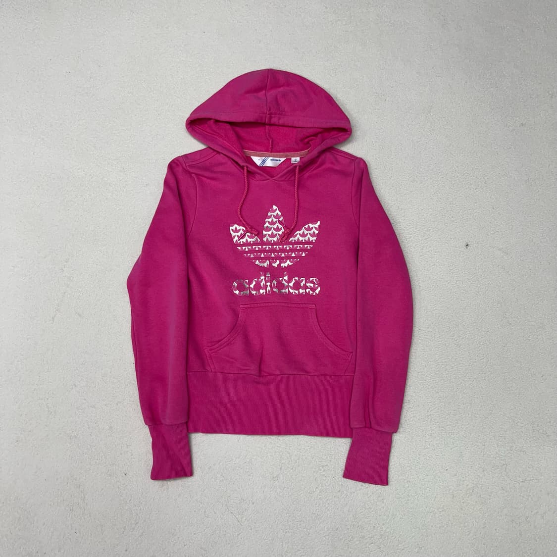 Adidas pink trefoil hoody 상품이미지4