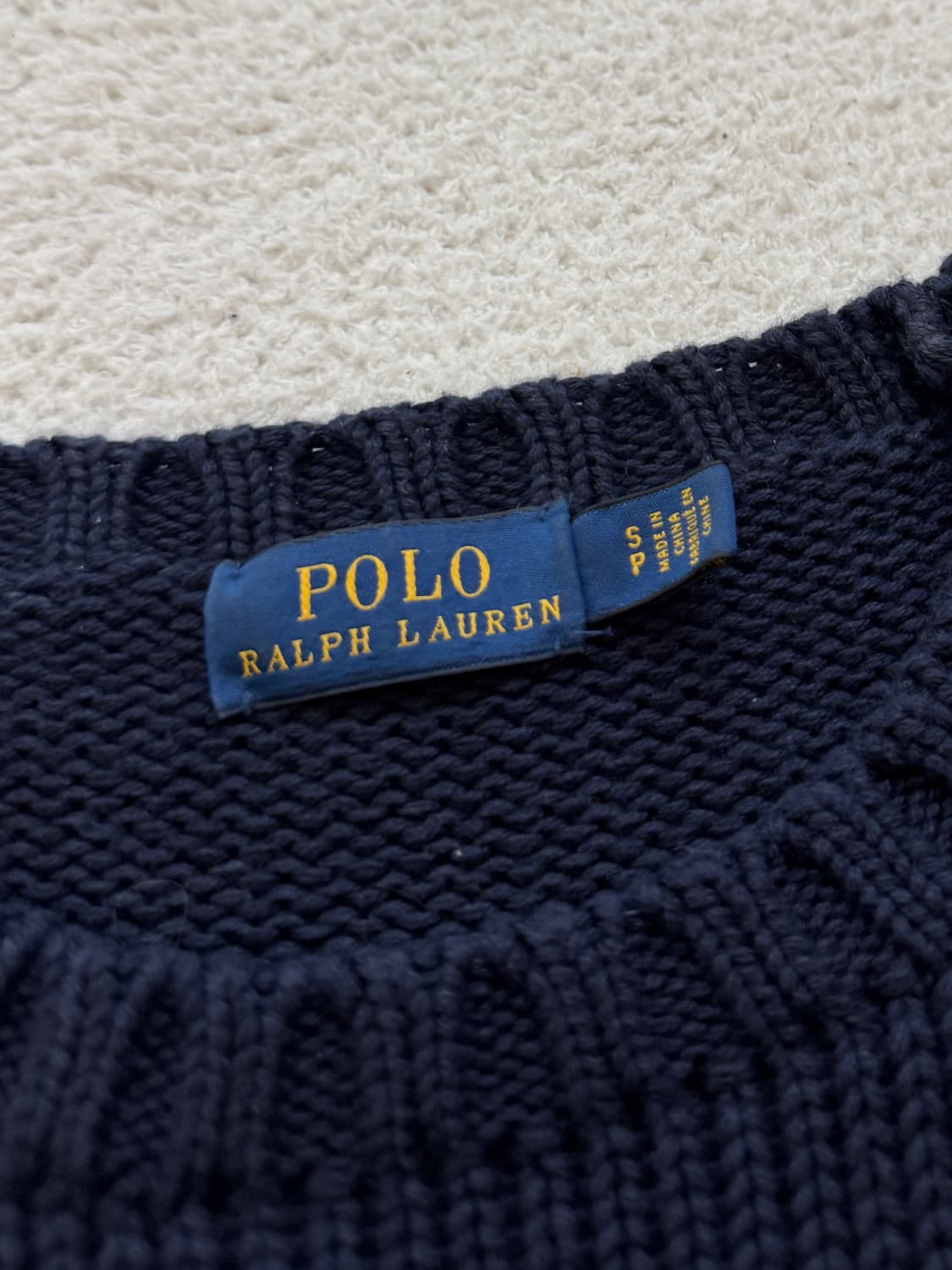폴로 성조기 니트 상품이미지4