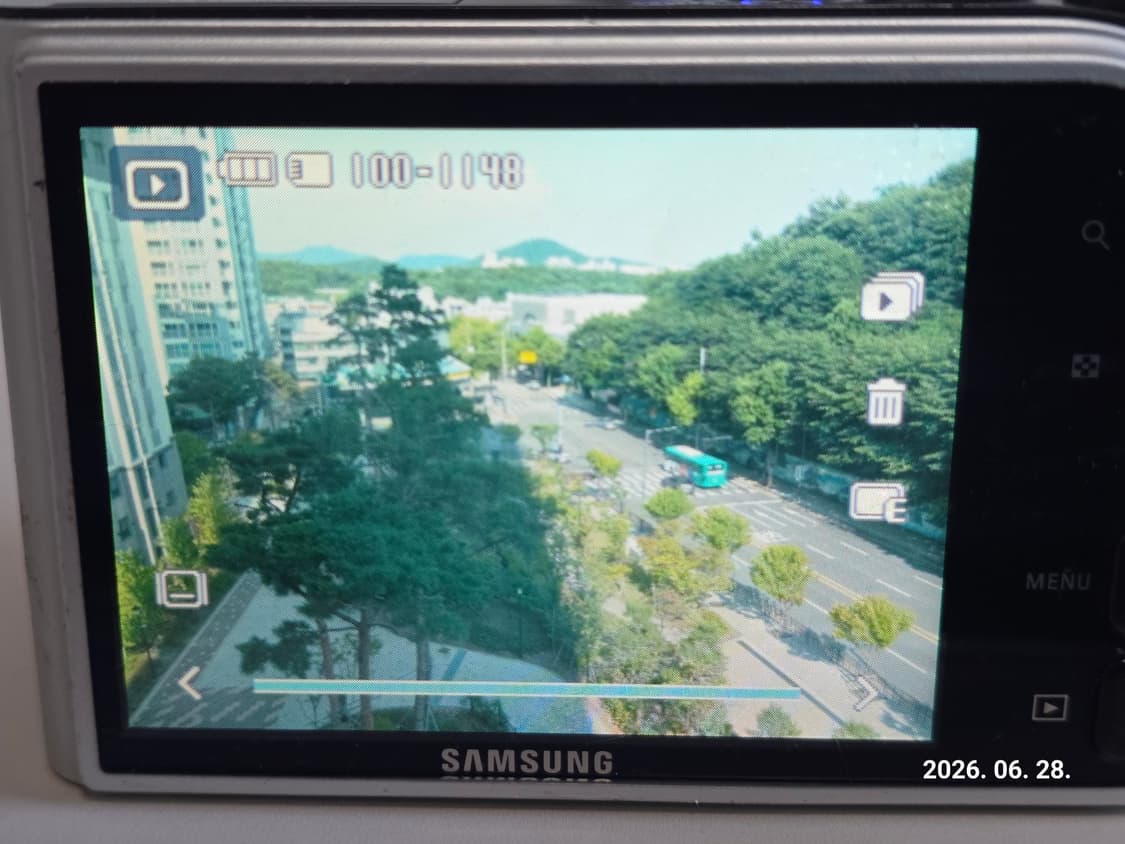 삼성 블루 NV100HD 빈티지 디지털카메라 상품이미지7