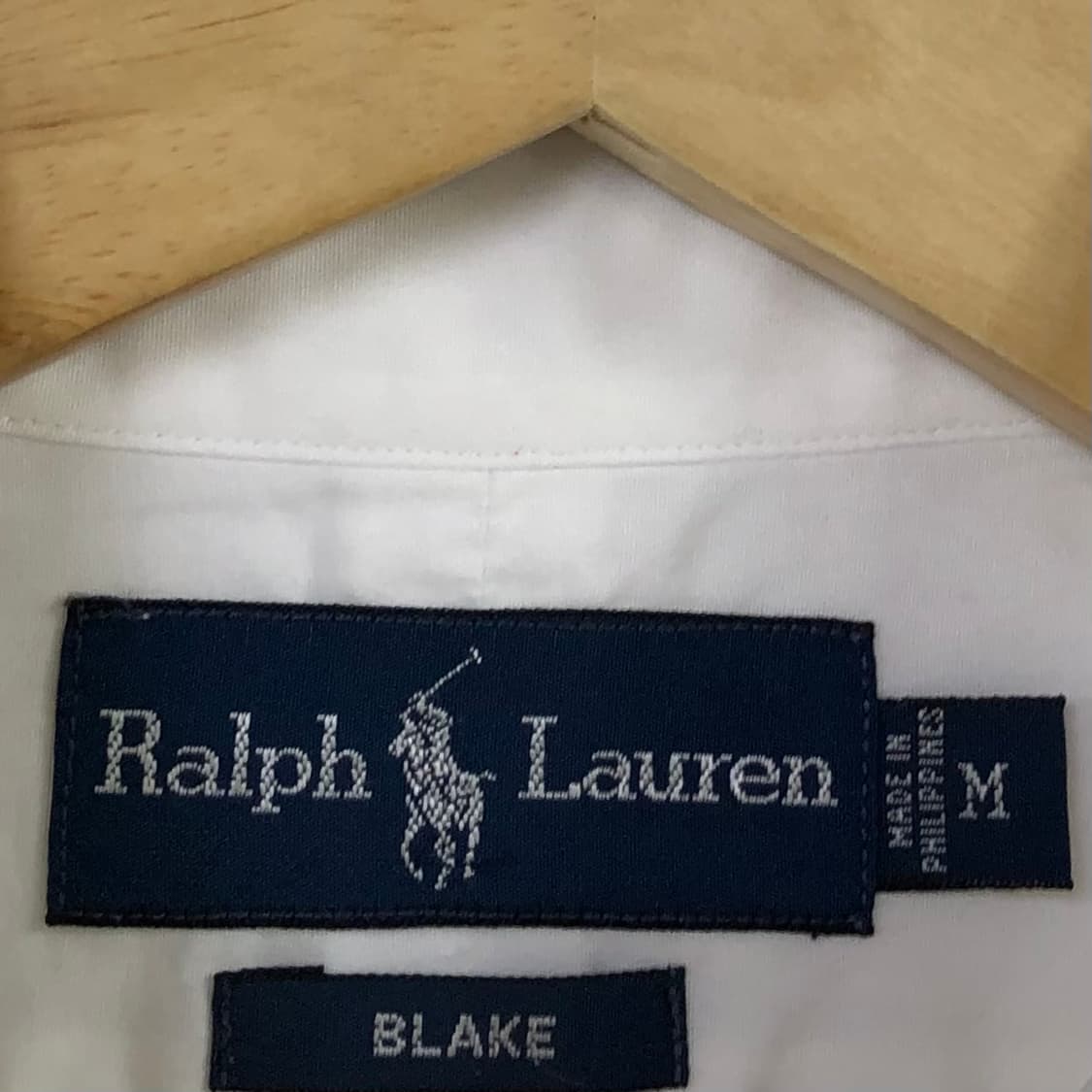 XL  폴로 블레이크 화이트 셔츠 상품이미지3