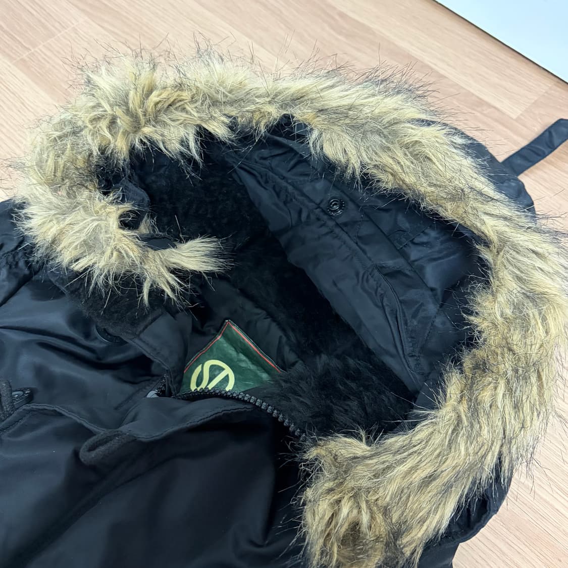 재팬빈티지 일본빈티지 블랙 y2k 와투케 갸루 야상 패딩 점퍼 자켓 상품이미지3