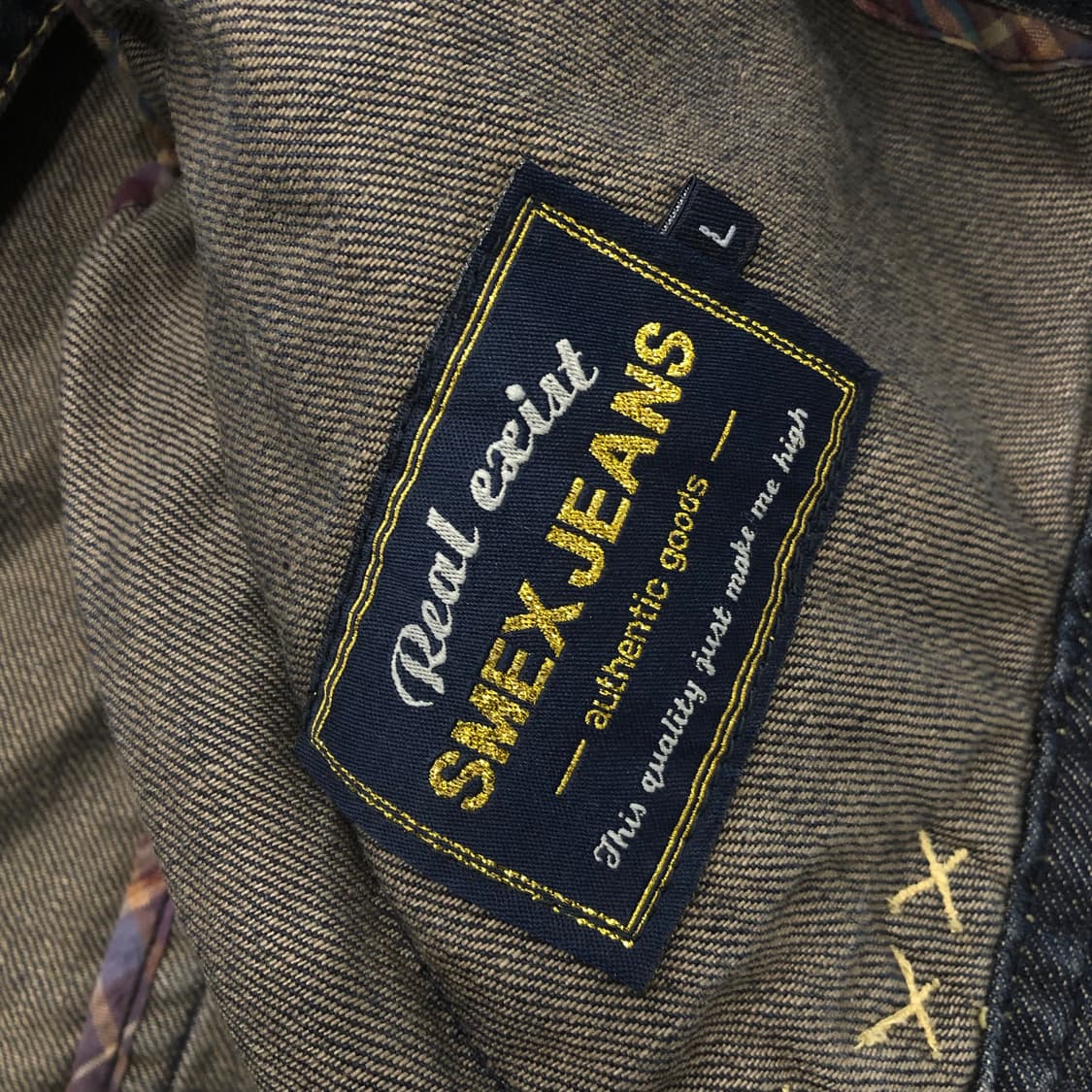 L SMEX JEANS 빈티지 워싱 데님 트러커 자켓 상품이미지5