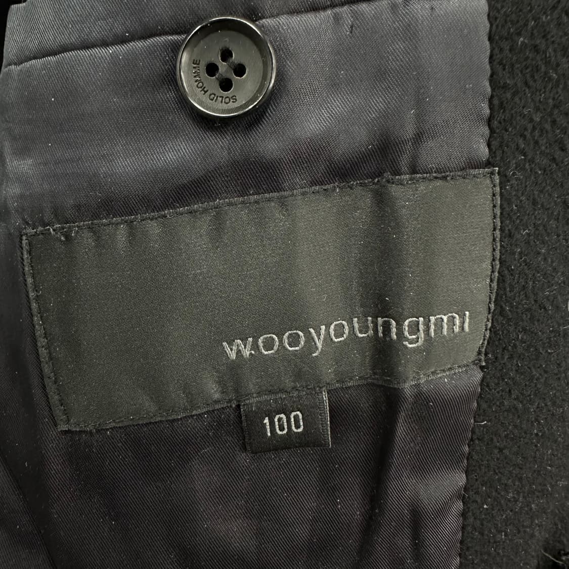 100 우영미 남자 울 캐시미어 더블 코트 상품이미지6