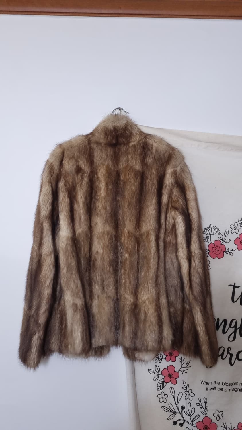  머스크랫 100 모피 퍼 자켓 상품이미지5