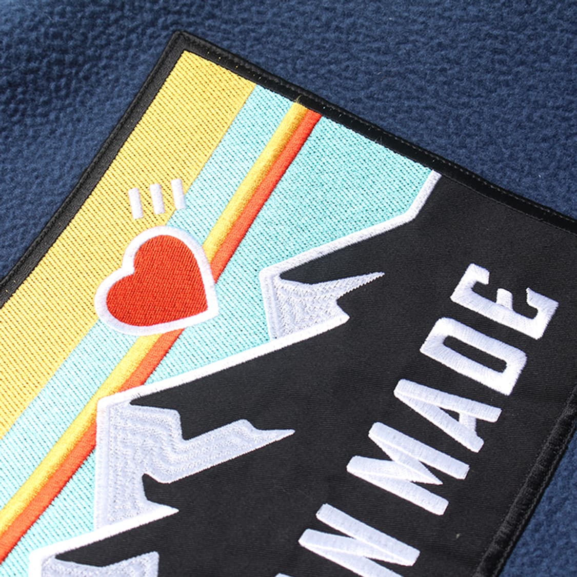  HUMAN MADE "Blue Fleece Jacket" 상품이미지9