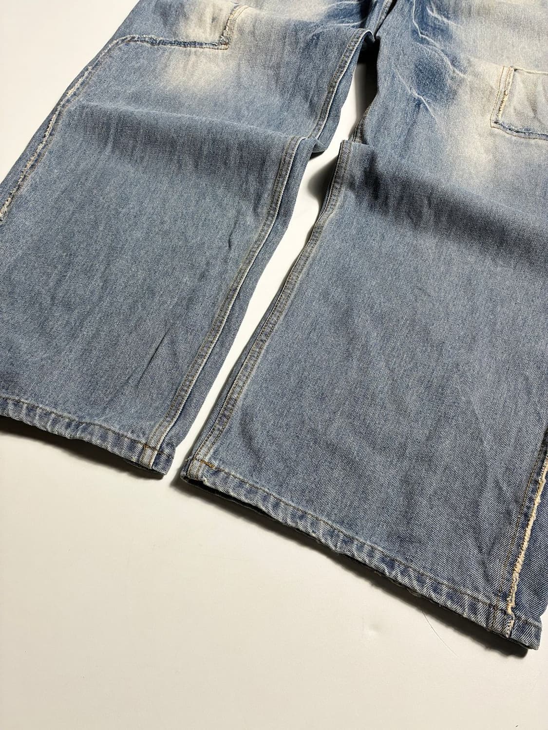 디앤에스알 DNSR 인사이드 아웃 리컷 데님 팬츠 R2364 상품이미지4