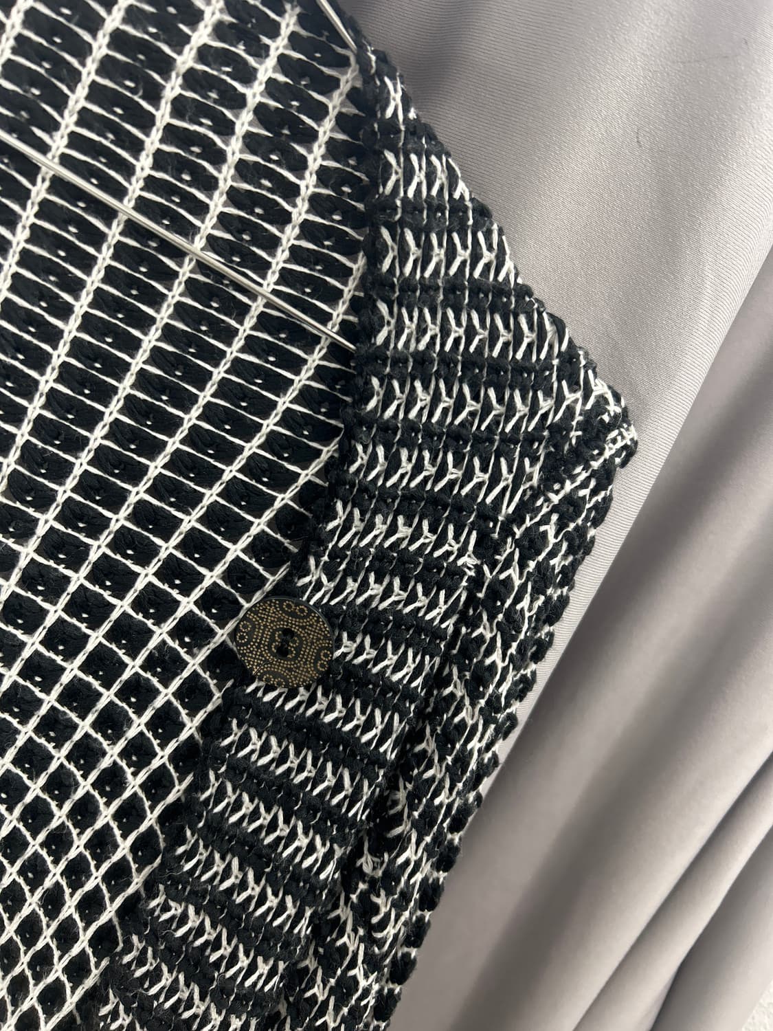 보카시 스냅가디건 상품이미지2