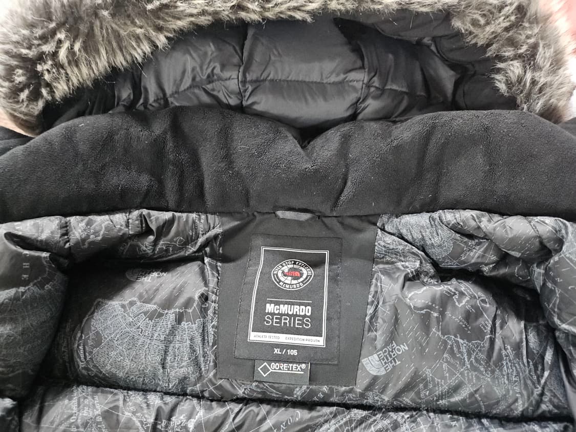 노스페이스  구스  패딩 후드 퍼 점퍼  105 상품이미지4