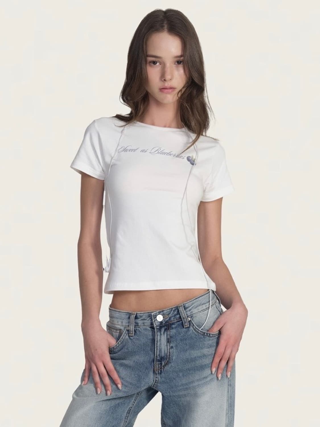 클리시어 sweet as blueberry baby top s 상품이미지1
