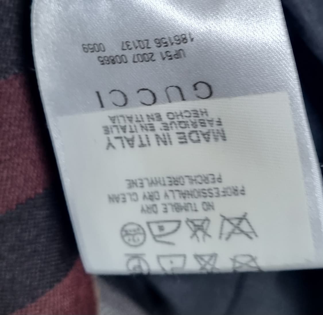 38사이즈) 구찌 브라운체크 울혼방 원피스 상품이미지5